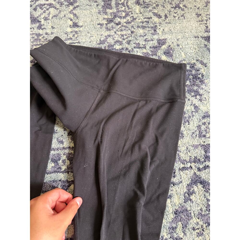 Athleta | Sz Medium Black Matching Set- Crossover Back Bra & Elation 7/8 Legging - Picture 6 of 8